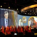 Bill Gates speaks at the Atlanta 2017 - Rotary International Convention